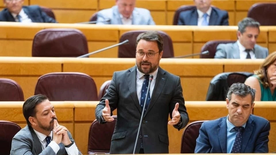 El senador del PP Asier Antona, en una imagen de archivo