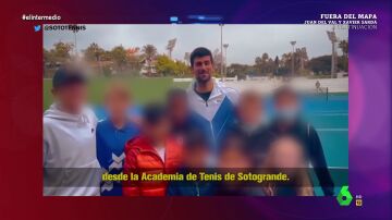 El vídeo de Djokovic felicitando el Año Nuevo desde Sotogrande... pese a que negó haber viajado antes de ir a Australia