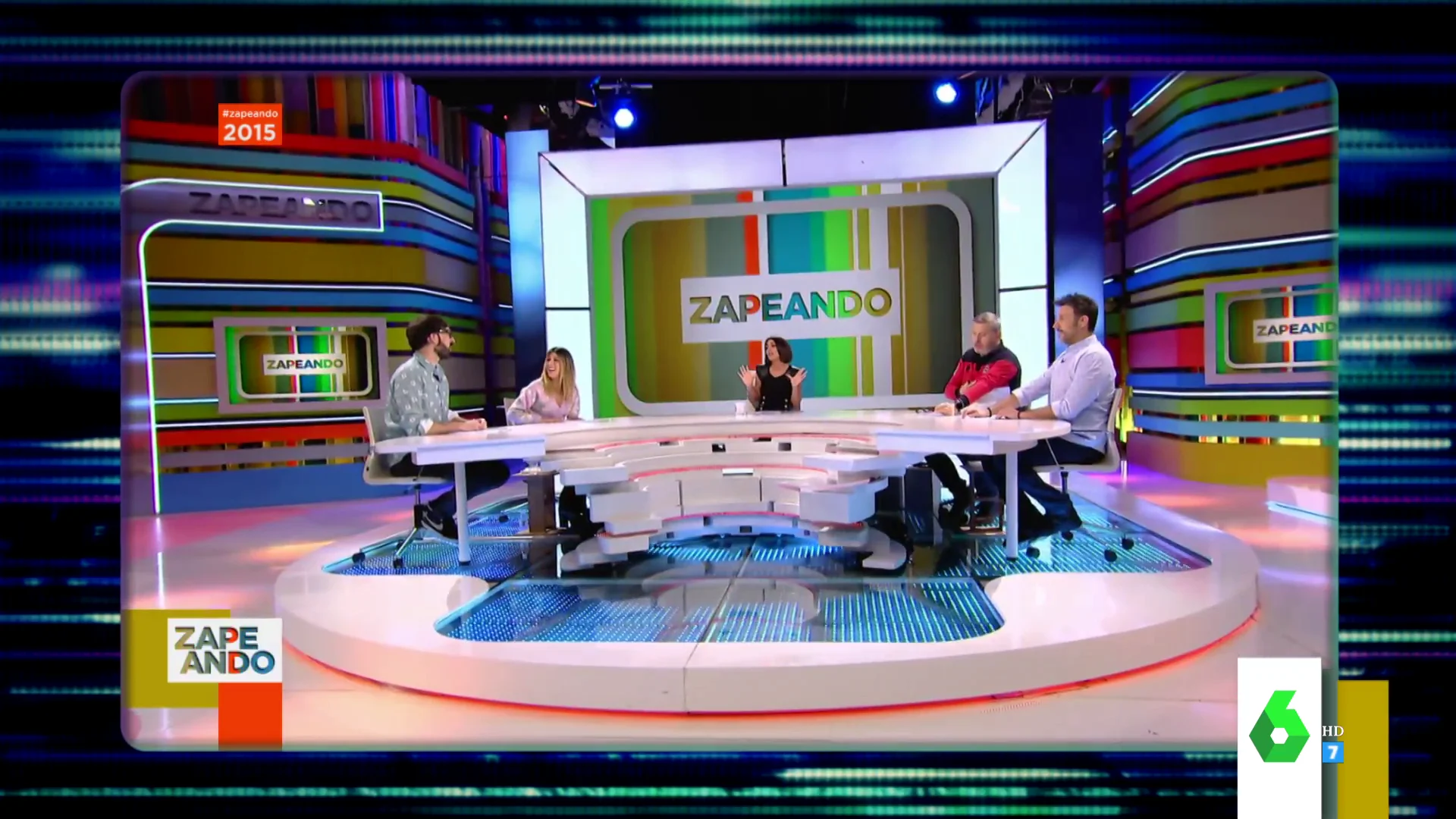 El 'mal rato' de los zapeadores ante la rapidez de Lorena Castell presentando Zapeando: "Creo que tengo taquicardia"