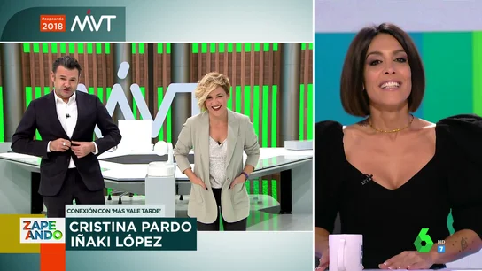 El divertido momento en el que Iñaki López se da cuenta de que no le abrocha la chaqueta en pleno directo El divertido momento en el que Iñaki López se da cuenta de que no le abrocha la chaqueta en pleno directo