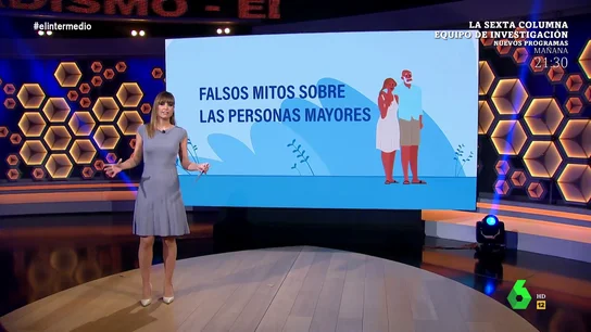 Sandra Sabatés desmiente los falsos mitos sobre las personas mayores Sandra Sabatés desmiente los falsos mitos sobre las personas mayores