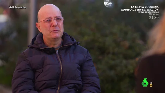 Las lágrimas de Miguel al recordar cómo terminó en la UCI tras no vacunarse de COVID-19 Las lágrimas de Miguel al recordar cómo terminó en la UCI tras no vacunarse de COVID-19