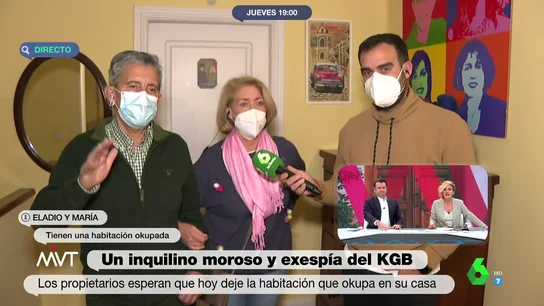 El temor de un matrimonio con un inquilino moroso y exespía del KGB: "Tengo miedo" El temor de un matrimonio con un inquilino moroso y exespía del KGB: "Tengo miedo"
