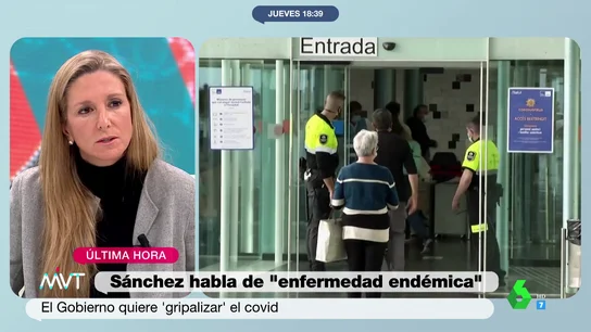 Los argumentos de la doctora Olga Mediano contra 'gripalizar' el COVID: "Este error ya lo cometimos en el pasado" Los argumentos de la doctora Olga Mediano contra 'gripalizar' el COVID: "Este error ya lo cometimos en el pasado"