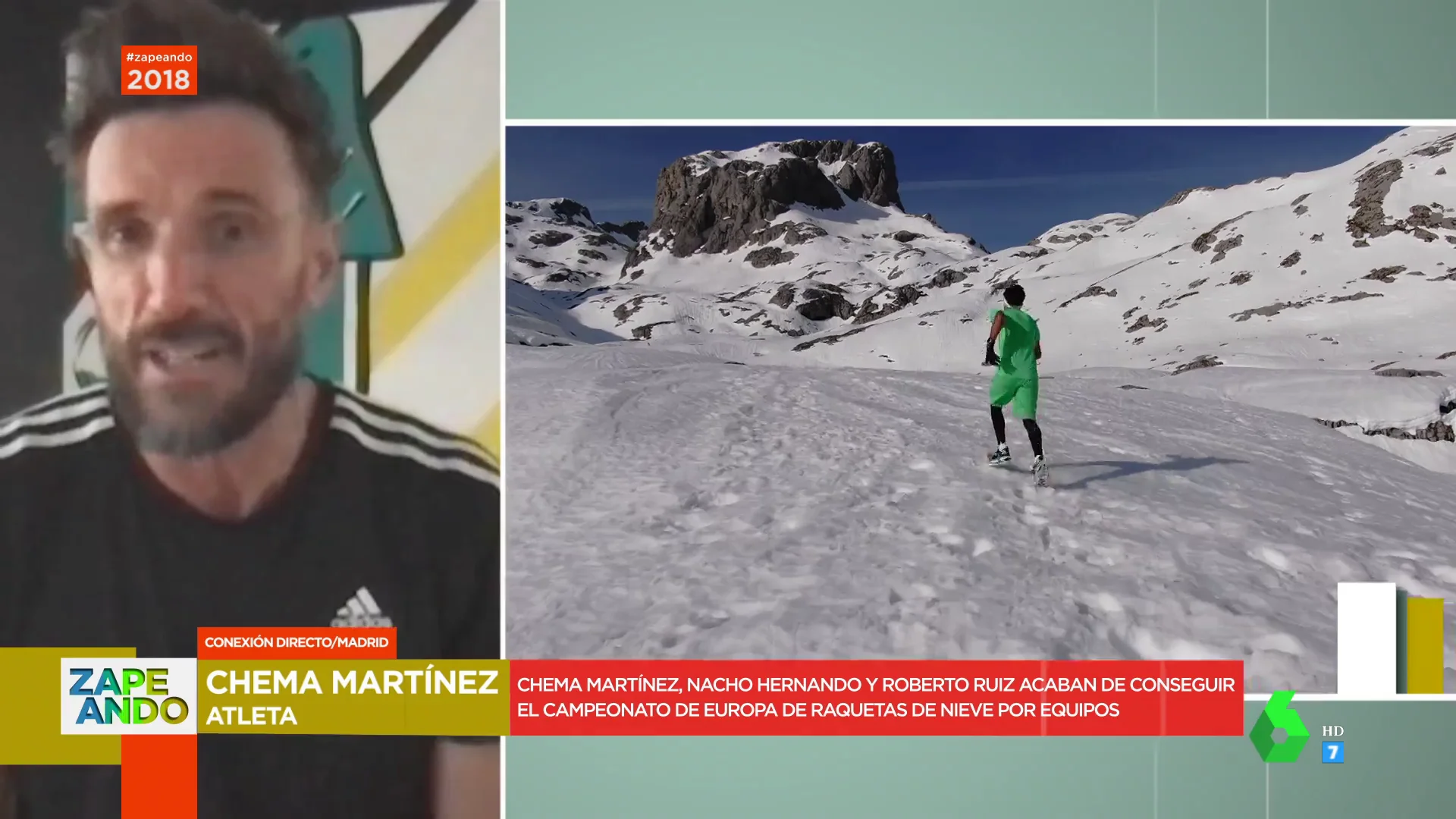 De atleta de éxito a competir en raquetas de nieve: Chema Martínez, o cómo reinventarse tras ser deportista de alto nivel