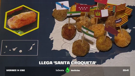 El mapa de la croqueta: estas son las más especiales de España El mapa de la croqueta: estas son las más especiales de España