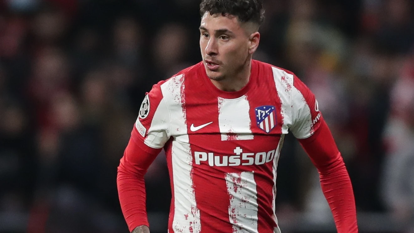 GIménez, con el Atlético