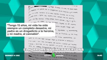 La desgarradora carta de una de las menores tuteladas prostituidas en Madrid: "Me obligaron a acostarme con él"