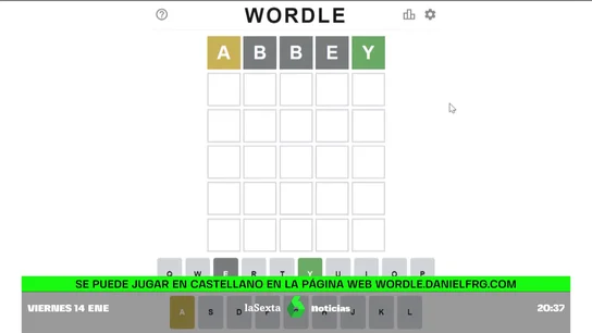 Wordle: las claves del juego viral que triunfa Wordle: las claves del juego viral que triunfa