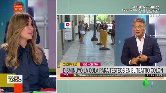 María Gómez en Zapeando María Gómez en Zapeando