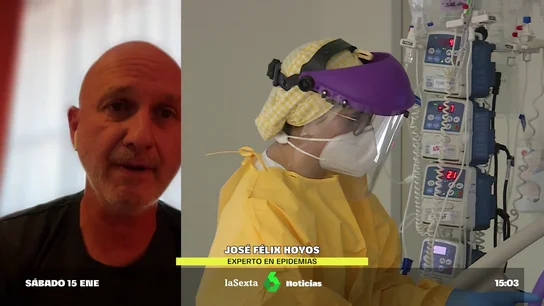 El aviso del experto José Félix Hoyos sobre la evolución del COVID: "Las vacunas no son suficiente" El aviso del experto José Félix Hoyos sobre la evolución del COVID: "Las vacunas no son suficiente"