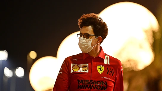 Mattia Binotto, jefe de Ferrari Mattia Binotto, jefe de Ferrari