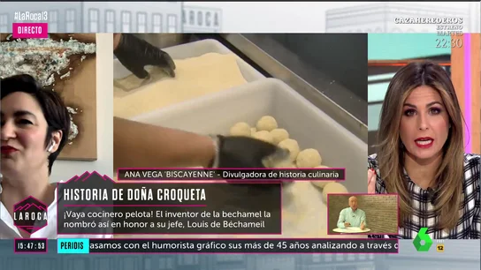 Historia de 'doña Croqueta': una divulgadora de historia culinaria desmonta un mito gastronómico de Nuria Roca Historia de 'doña Croqueta': una divulgadora de historia culinaria desmonta un mito gastronómico de Nuria Roca