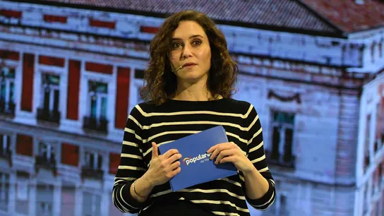 Isabel Díaz Ayuso, en el Congreso del PP de Castilla y León Isabel Díaz Ayuso, en el Congreso del PP de Castilla y León