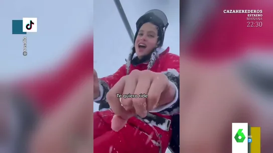 Captura del vídeo en el que ha presentado el avance de su último tema, 'Hentai' Captura del vídeo en el que ha presentado el avance de su último tema, 'Hentai'