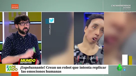 El perturbador robot que intenta imitar las emociones humanas: "Como cuando sales del after" El perturbador robot que intenta imitar las emociones humanas: "Como cuando sales del after"