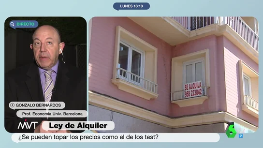 Los argumentos de Gonzalo Bernardos contra poner un tope al precio del alquiler: "Perjudica a los más humildes" Los argumentos de Gonzalo Bernardos contra poner un tope al precio del alquiler: "Perjudica a los más humildes"