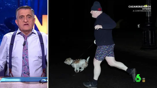 La reacción de Wyoming a la foto viral de Boris Johnson corriendo: "No sabemos si corre por deporte o se ha quedado sin hielos" La reacción de Wyoming a la foto viral de Boris Johnson corriendo: "No sabemos si corre por deporte o se ha quedado sin hielos"