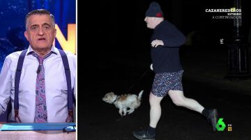 La reacción de Wyoming a la foto viral de Boris Johnson corriendo: "No sabemos si corre por deporte o se ha quedado sin hielos"