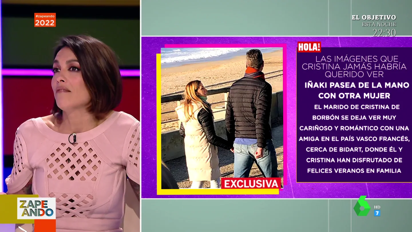 Lorena Castell analiza las imágenes de Urdangarin de la mano con otra mujer: "Sexo a distancia no se puede mantener" Lorena Castell analiza las imágenes de Urdangarin de la mano con otra mujer: "Sexo a distancia no se puede mantener"