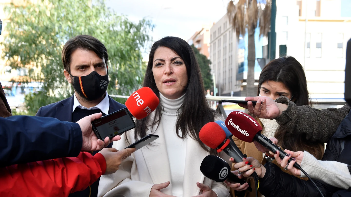 La diputada de Vox, Macarena Olona. La diputada de Vox, Macarena Olona.