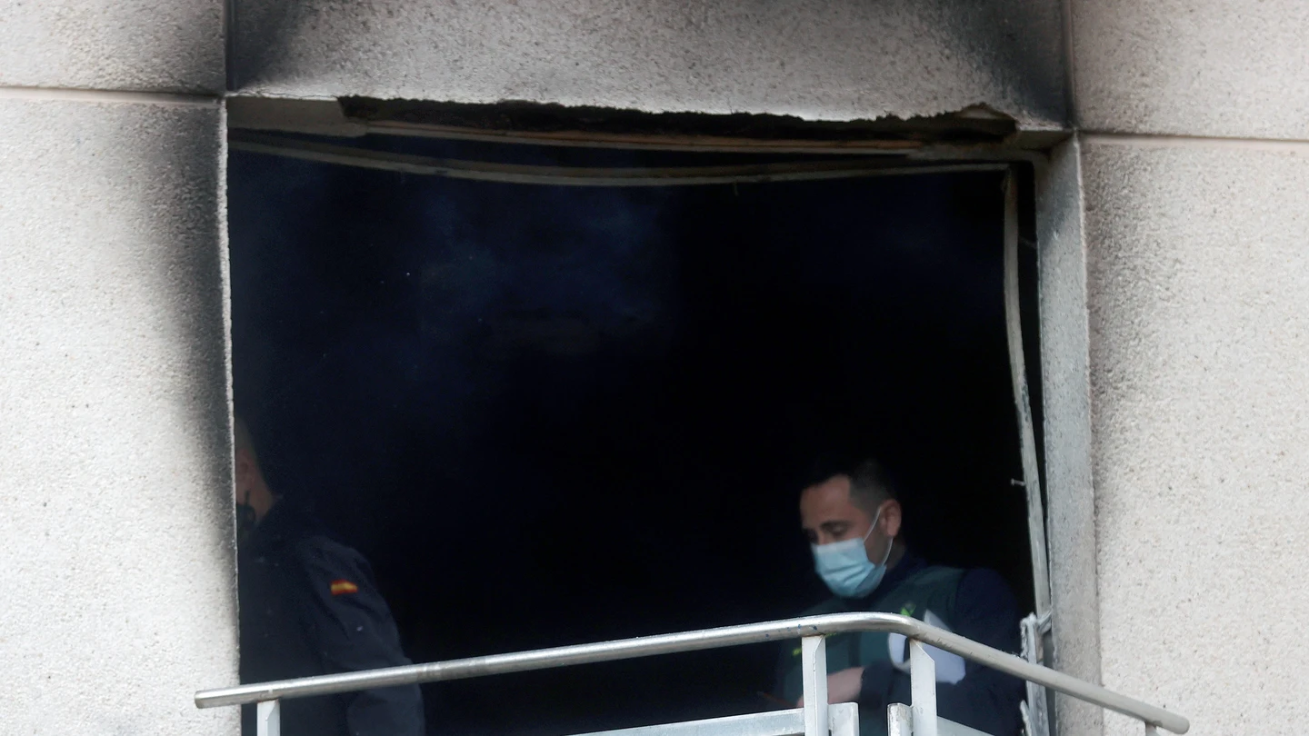 Un cortocircuito en una máquina de oxígeno pudo provocar el incendio en la residencia de Moncada Un cortocircuito en una máquina de oxígeno pudo provocar el incendio en la residencia de Moncada