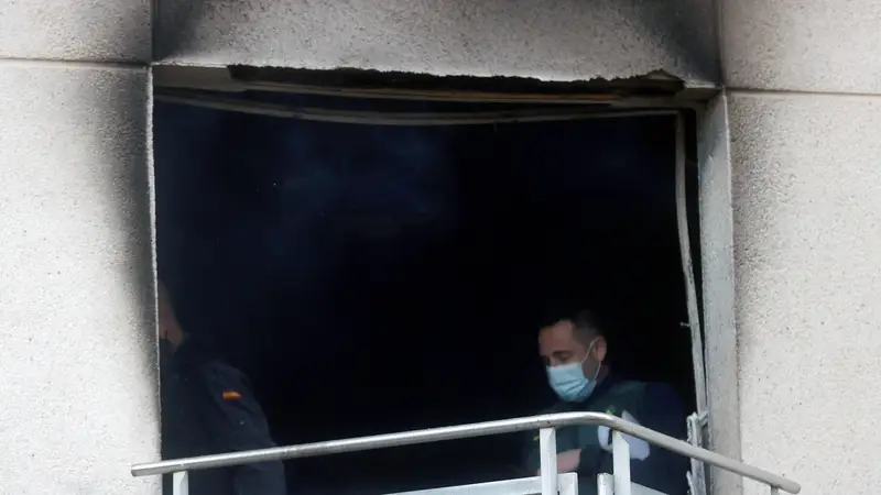 Un cortocircuito en una máquina de oxígeno pudo provocar el incendio en la residencia de Moncada