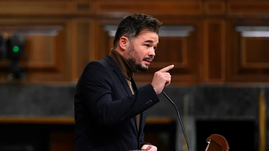 El diputado de ERC, Gabriel Rufián. El diputado de ERC, Gabriel Rufián.