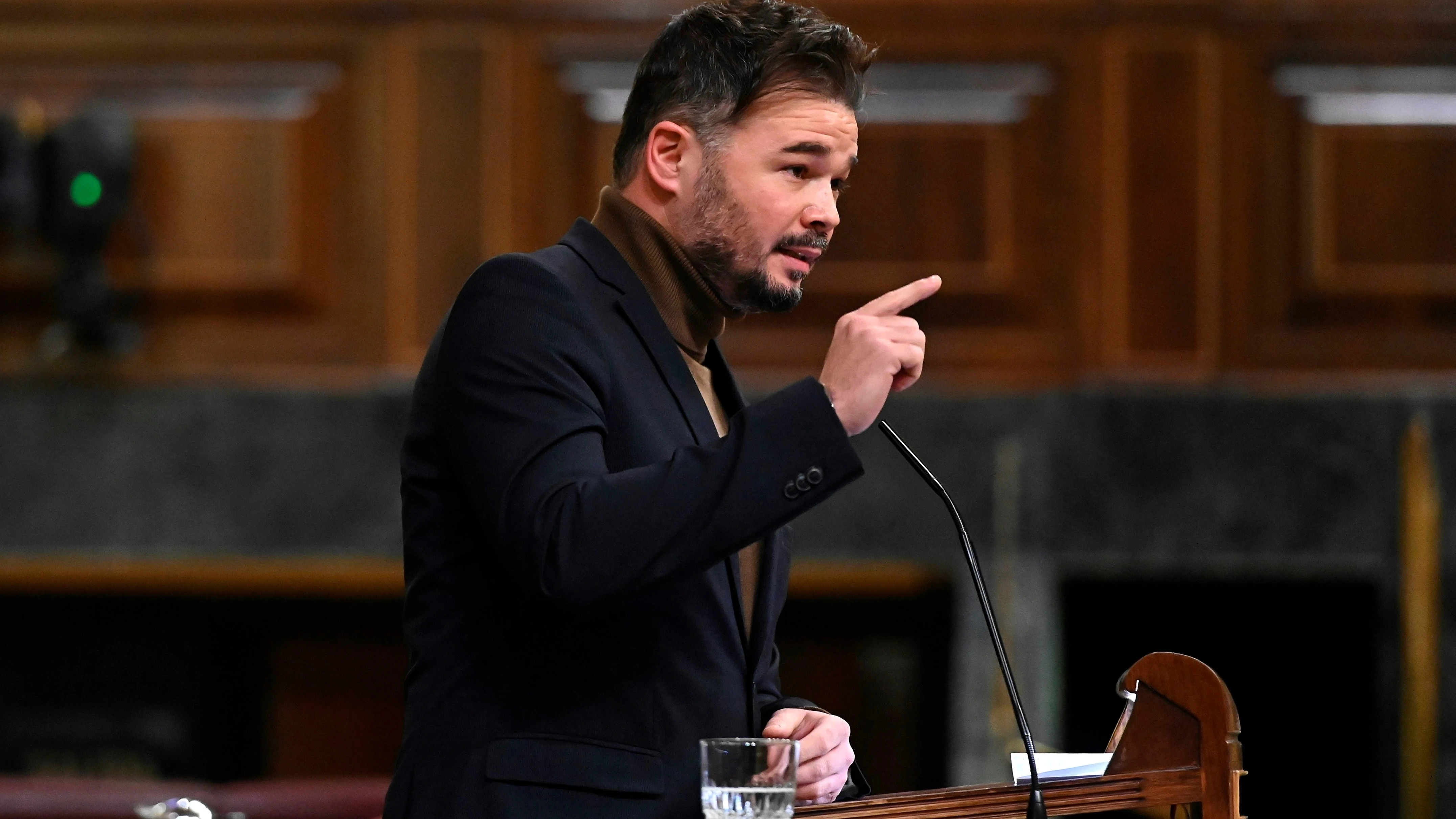 El diputado de ERC, Gabriel Rufián.