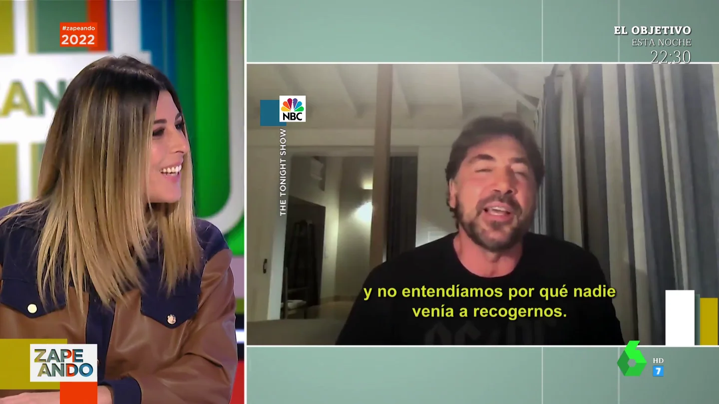 El divertido sueño de Valeria Ros tonteando con Javier Bardem: "Penélope Cruz no existía" El divertido sueño de Valeria Ros tonteando con Javier Bardem: "Penélope Cruz no existía"