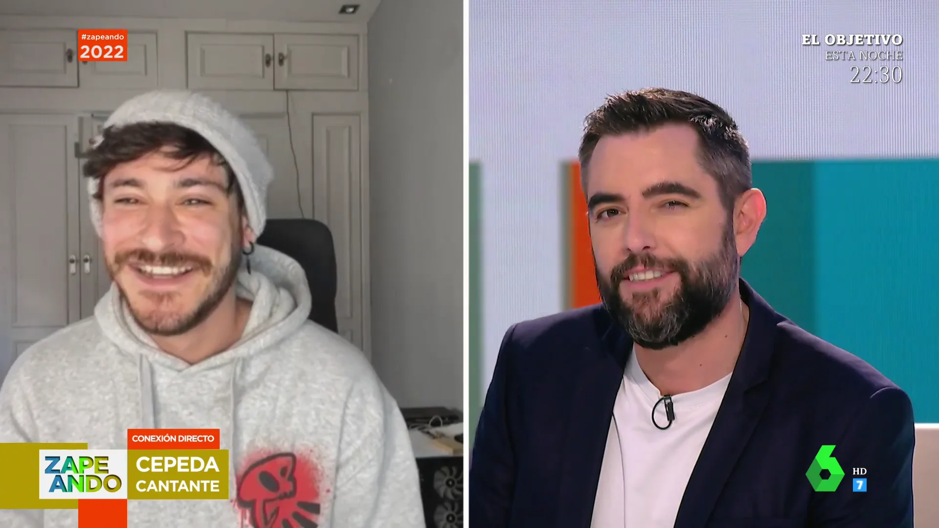 "Qué c*** hago ahora": la reacción de Cepeda ante esta inesperada confesión de Dani Mateo en directo