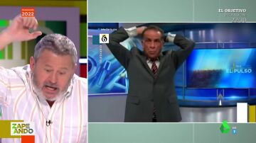 La imitación de Miki Nadal del presentador mexicano viral por su cabreo con los antivacunas