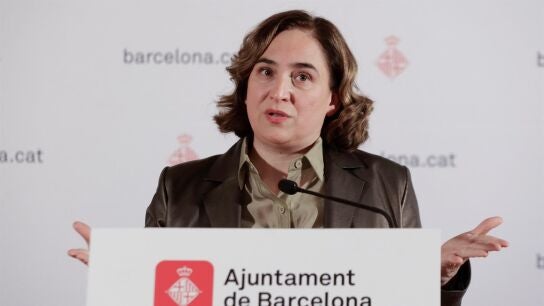 La alcaldesa de Barcelona, Ada Colau, en foto de archivo.
