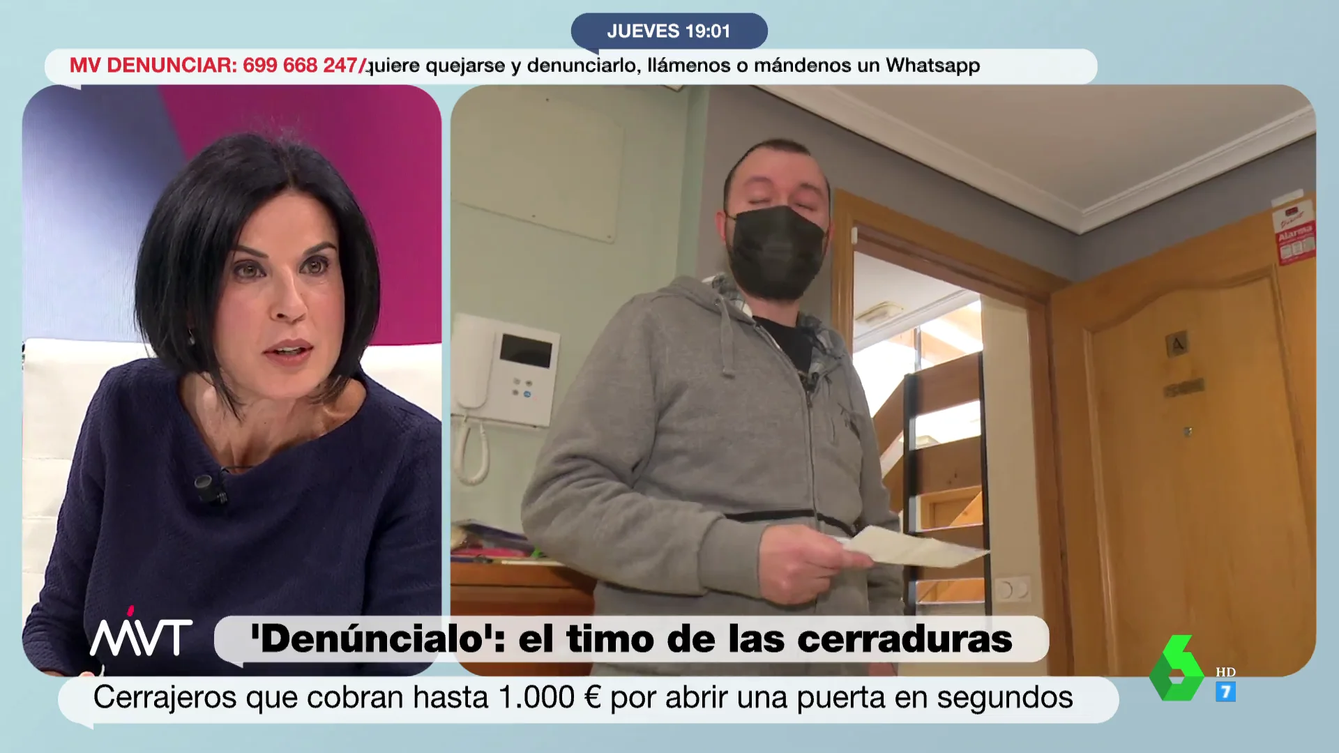 Qué hacer si el cerrajero nos quiere cobrar un precio abusivo: los consejos de Beatriz de Vicente