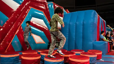 Equilibrio en Big Jump Park Big Jump Park