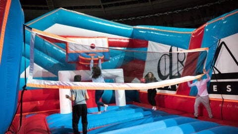 Baloncesto y voleybol en Big Jump Park