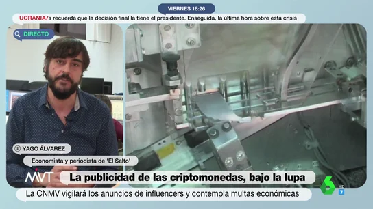 Un economista alerta sobre las "trampas" de las criptomonedas: "Son pura especulación" Un economista alerta sobre las "trampas" de las criptomonedas: "Son pura especulación"