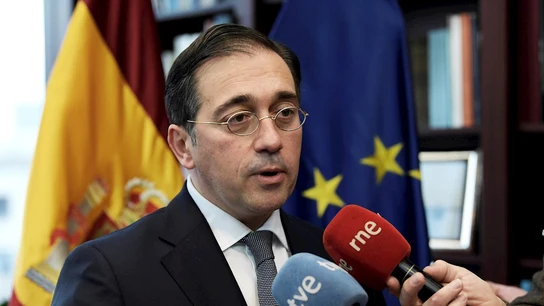 José Manuel Albares dice que "España no se esconde" ante la situación crítica como la que vive Ucrania José Manuel Albares dice que "España no se esconde" ante la situación crítica como la que vive Ucrania