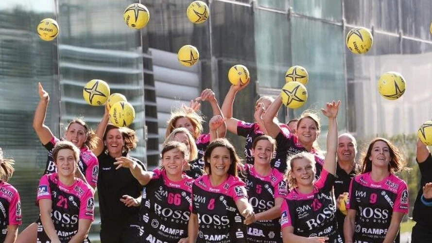 Las jugadoras de balonmano del equipo alemán