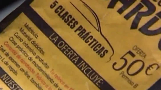 Oferta de una autoescuela para sacarse el carnet de coche Oferta de una autoescuela para sacarse el carnet de coche