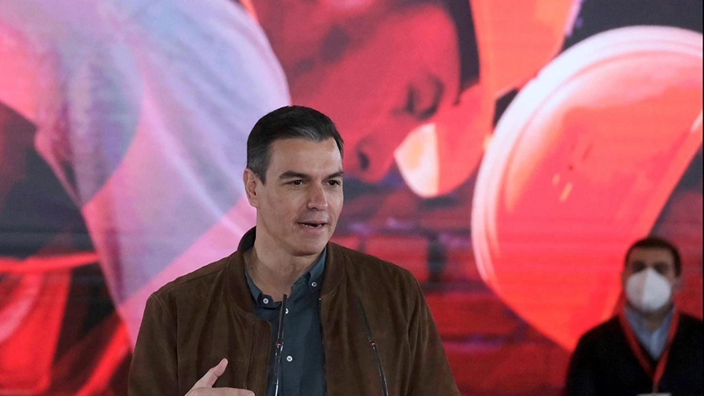 Pedro Sánchez en un acto del PSOE Pedro Sánchez en un acto del PSOE