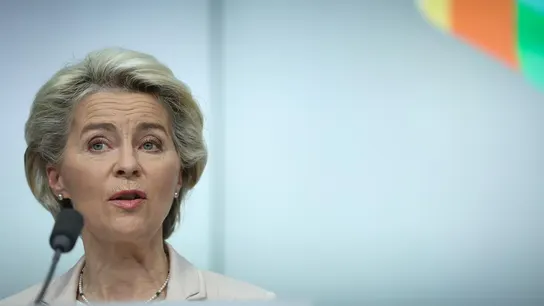 La presidenta de la Comisión Europea, Ursula von der Leyen La presidenta de la Comisión Europea, Ursula von der Leyen