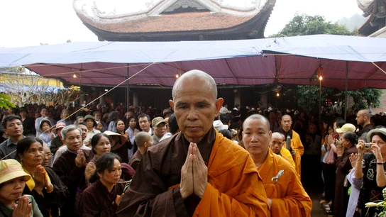 Thich Nhat Hanh, en una imagen de archivo Thich Nhat Hanh, en una imagen de archivo