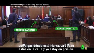 El careo de Miguel Carcaño, asesino confeso de Marta del Castillo, y Samuel Benítez