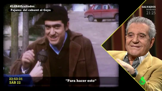 De un cabaret al Goya: la historia de 'amor al arte' de Andrés Pajares De un cabaret al Goya: la historia de 'amor al arte' de Andrés Pajares
