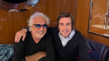Alonso, con Briatore