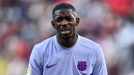Dembélé, con el Barça Dembélé, con el Barça