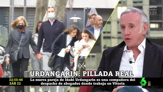 Eduardo Inda detalla la relación entre Urdangarin y la infanta Cristina: "Llevaban separados físicamente unos dos años" Eduardo Inda detalla la relación entre Urdangarin y la infanta Cristina: "Llevaban separados físicamente unos dos años"