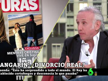 Eduardo Inda, tras las fotos de Iñaki Urdangarin: "Él y la infanta Cristina llevan separados dos años y en Zarzuela lo saben perfectamente"