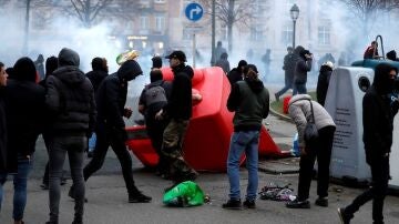 Protestas en Bruselas